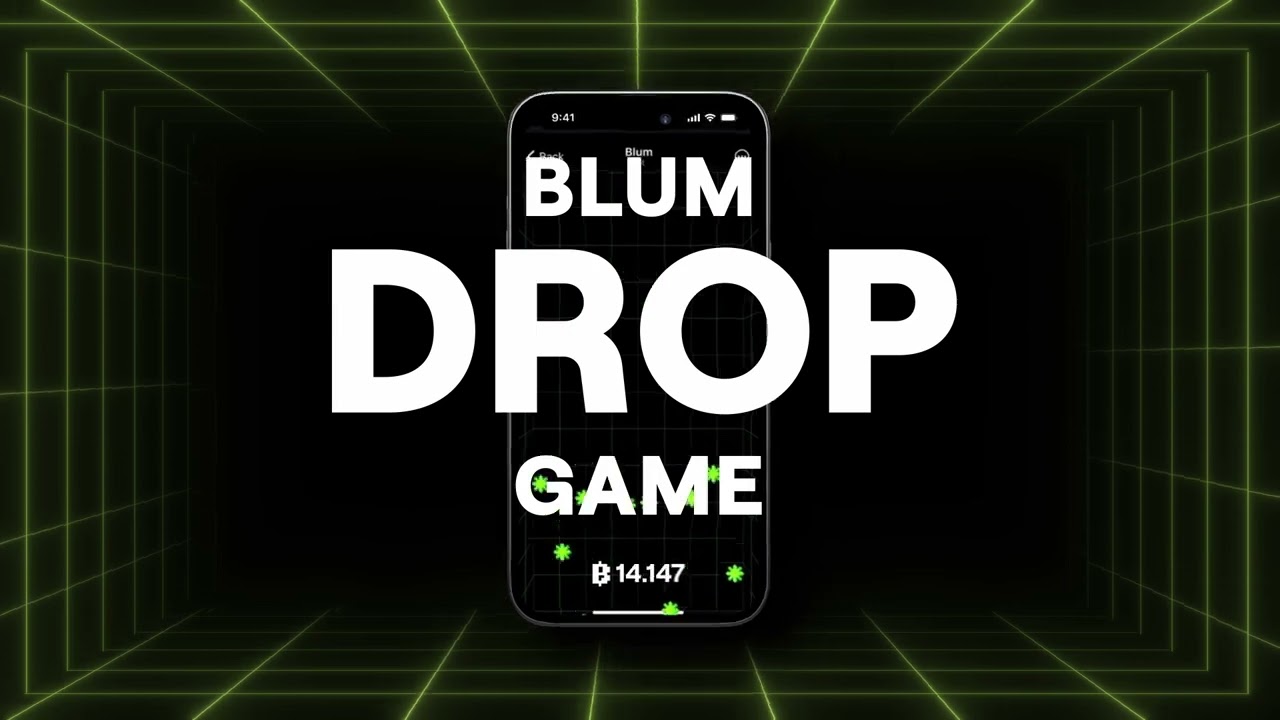 Drop Game в Телеграм-боте криптопроекта Blum: Инновационный подход к развлечению и заработку